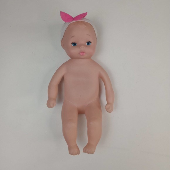 Goldberger Other - Vintage 1975 Goldberger First Bath Time Water Baby Doll 11" Soft Rubber Body